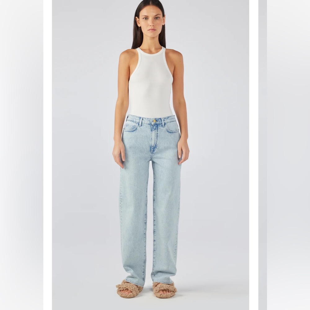 NWT triarchy denim Ms. Keaton baggy Jean 25 current season sold out $245